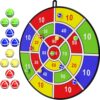 BooTaa 29" Large Dart Board for Kids, Kids Dart Board with Sticky Balls